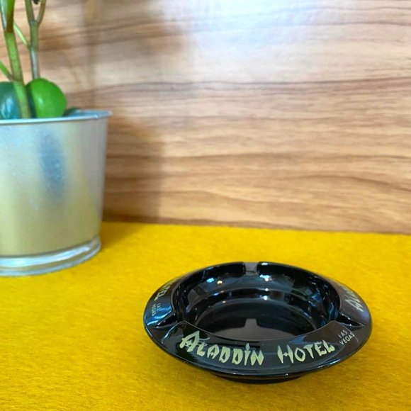 Vintage Las Vegas Aladdin Casino Ashtray - Picture 1 of 1